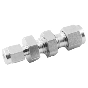 异径卡套直通穿板接头