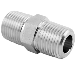 双外丝螺纹直通接头