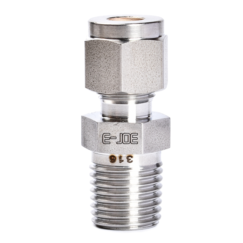 卡套阳螺纹直通接头