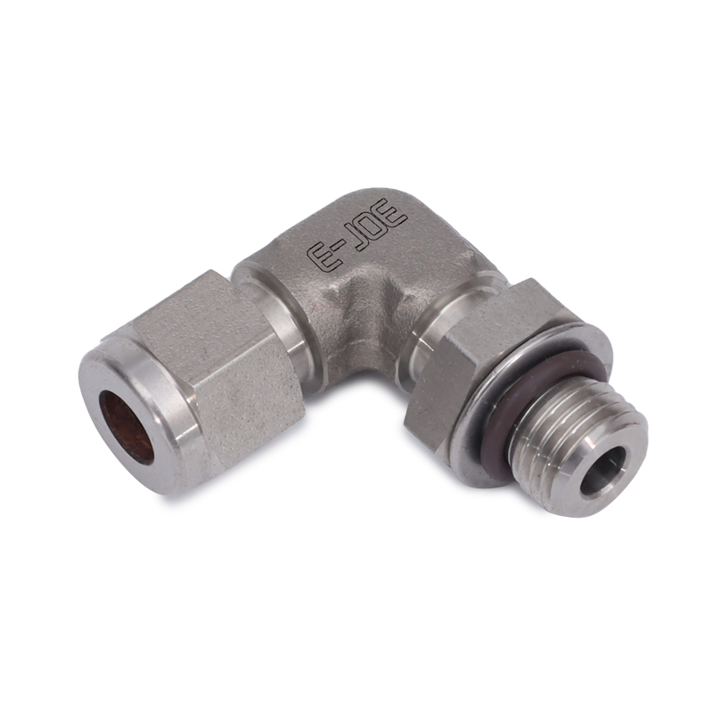 卡套阳螺纹位置可调弯头