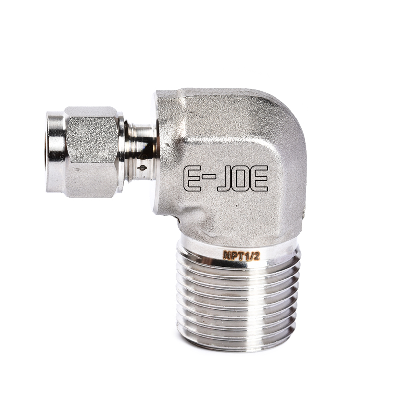 卡套阳螺纹弯头