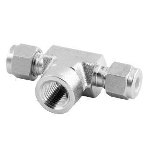 支管内螺纹三通卡套接头